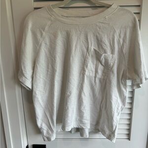 Madewell white lounge tshirt size M
